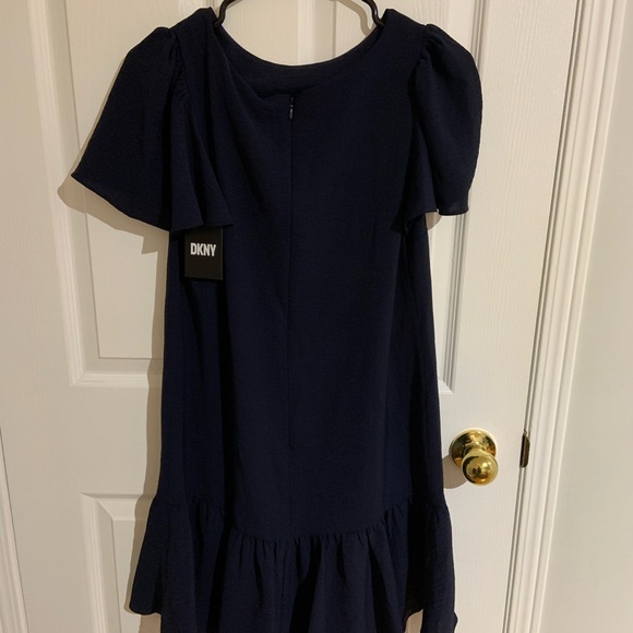 DKNY Navy Blue shift dress - Picture 3 of 4
